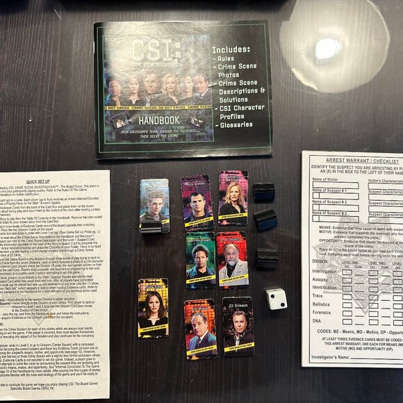 CSI: Crime Scene Investigation – The Board Game | 8 Crime Stories - Picture 4 of 8